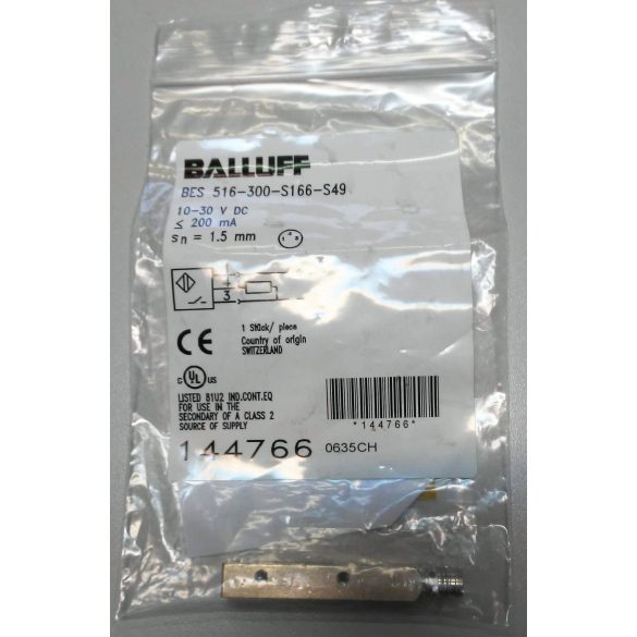 BALLUFF BES 516-300-S166-S49 induktív közelségérzékelő