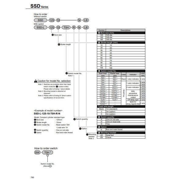 CDK SSL-L-32-20 pneumatikus henger