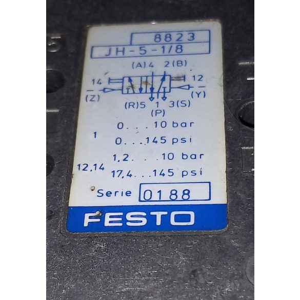 Festo JH-5-1/8 pneumatikus útszelep