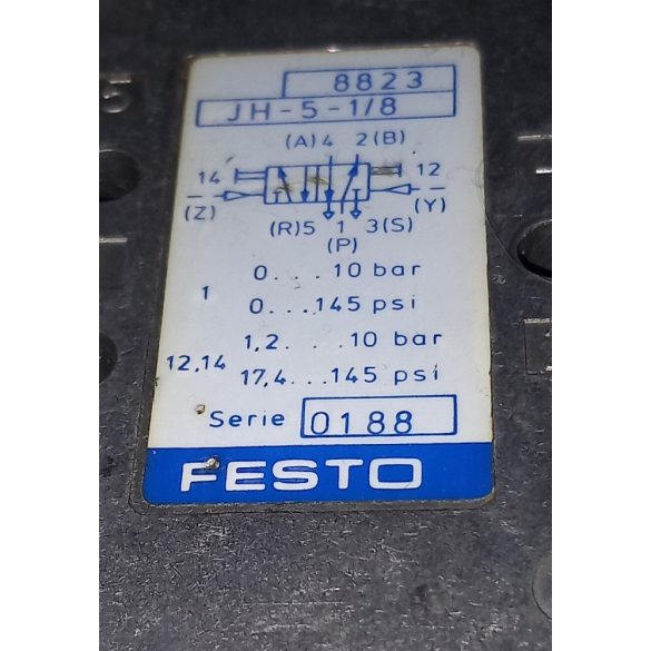 Festo JH-5-1/8 pneumatikus útszelep