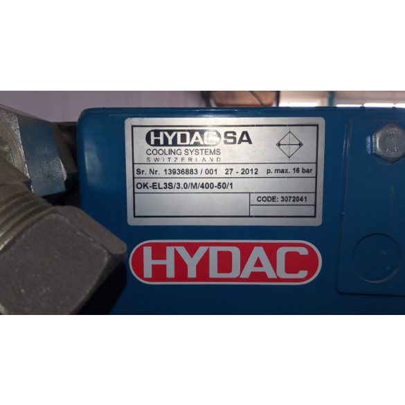 Hydac OK-EL3S/3.0/M/400 hidraulikus léghűtő
