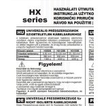 Tracon HX120B Kábelsaru prés