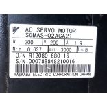 Yaskawa Electric SGMAS-02ACA21 szervomotor