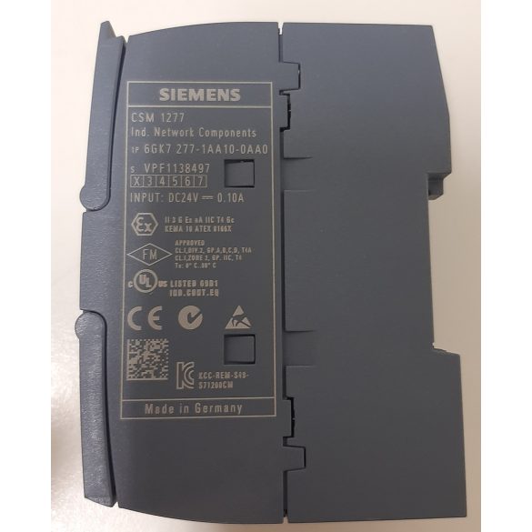 SIEMENS S7 CSM 1277 6GK7277-1AA10-0AA0 KOMPAKT PLC BŐVÍTŐ MODUL