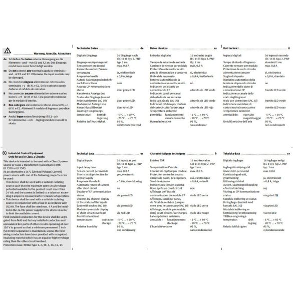 Festo CP-E16-KL-CL Be - Kimeneti modul