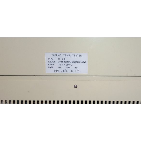 Thermo teszter TP-4-6 (alkatrésznek)
